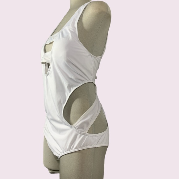 Other - White  Custom Designer  One Piece Swimsuit Size XL
